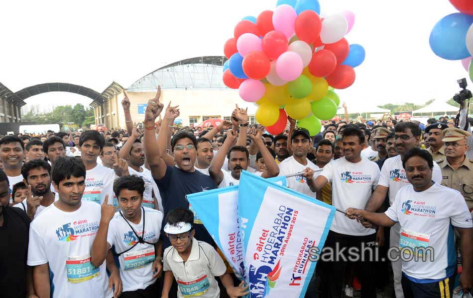 Madhapur on Saturday 5 K 3 K Run5