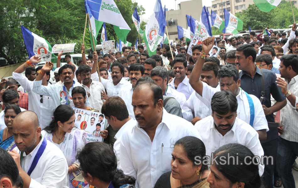 YSR congress dharna - Sakshi1