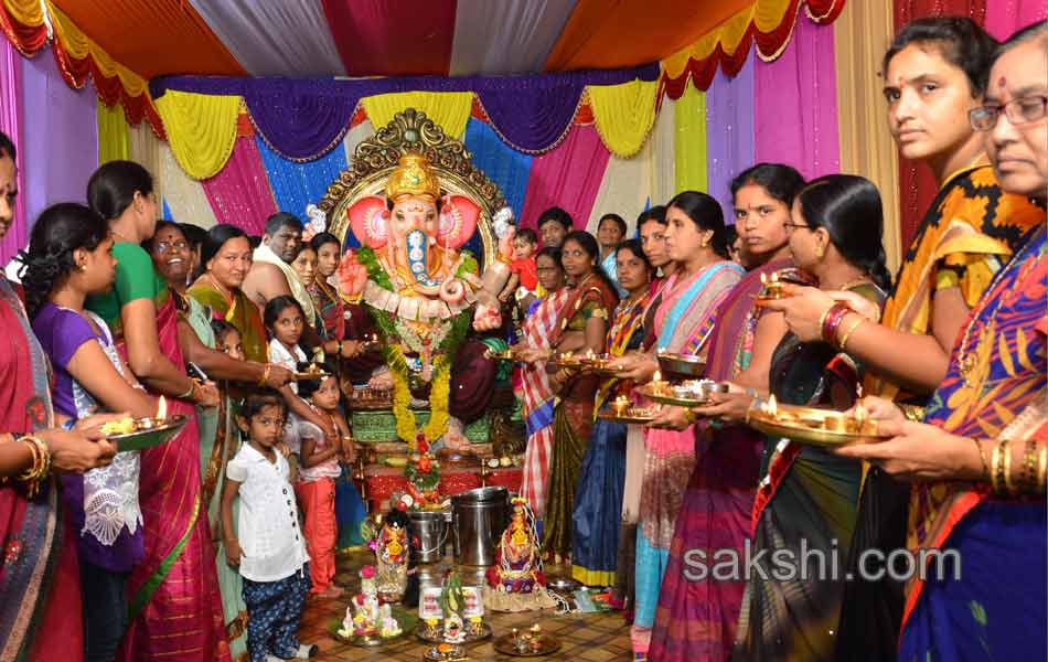 Ganesh Chaturthi celebrations in nizamabad district3