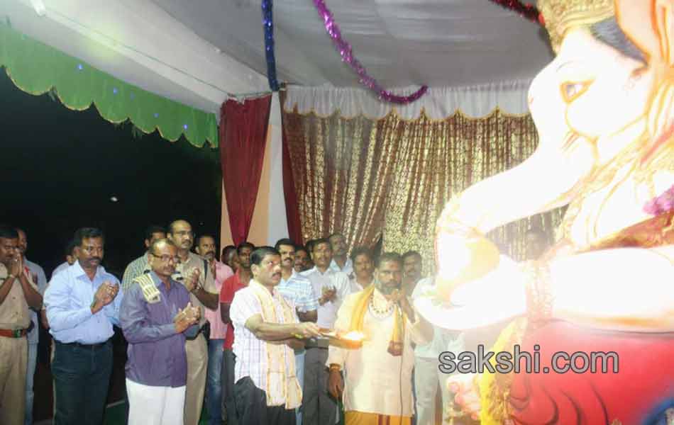 Ganesh Chaturthi celebrations in nizamabad district6