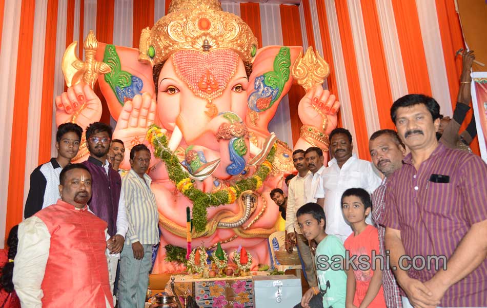 Ganesh Chaturthi celebrations in Karimnagar district7