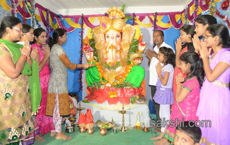 Ganesh Chaturthi celebrations in Karimnagar district9