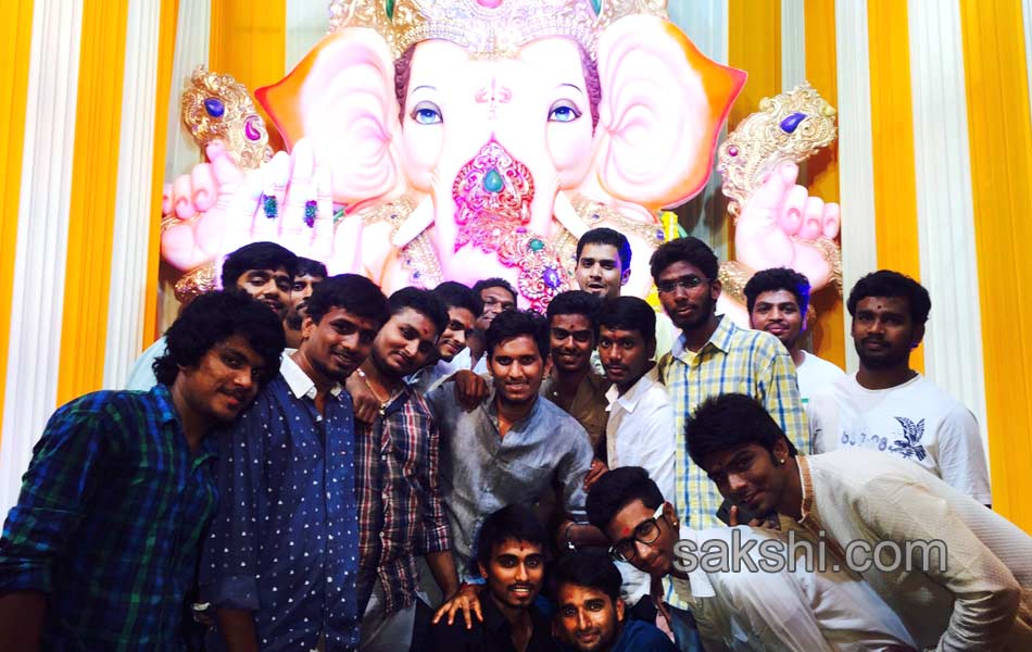 Ganesha celebrations in hyderabad city2