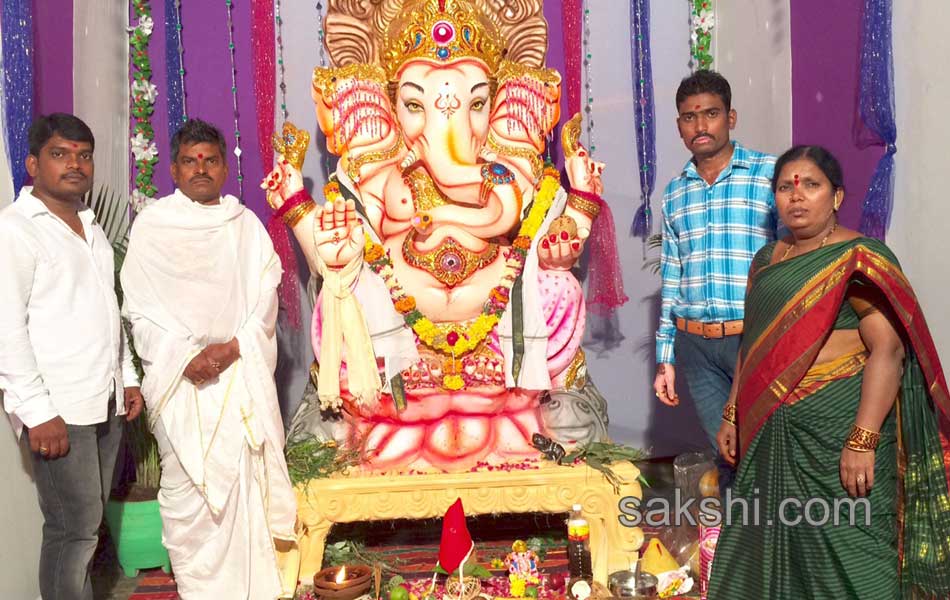 Ganesha celebrations in hyderabad city4