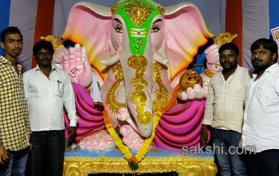 Ganesha celebrations in hyderabad city8