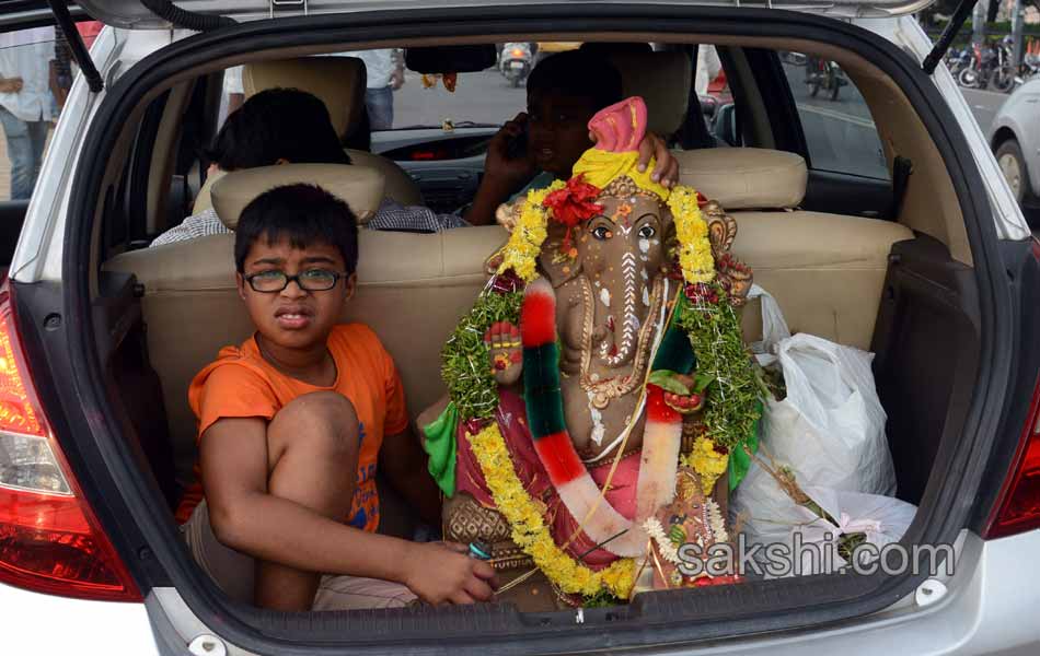 Ganesha celebrations in hyderabad city7