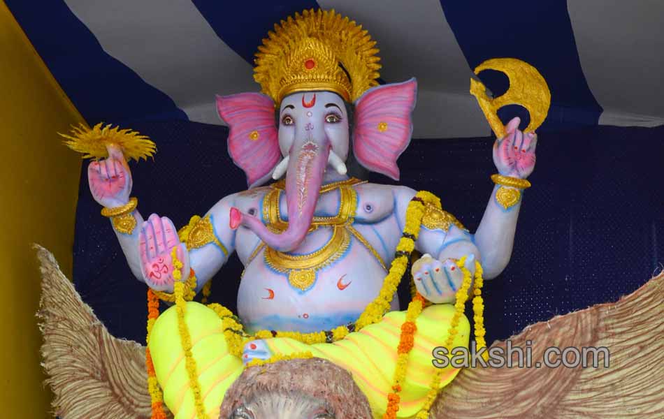 ganesh chaturthi celebrations in Nizamabad district on second day2