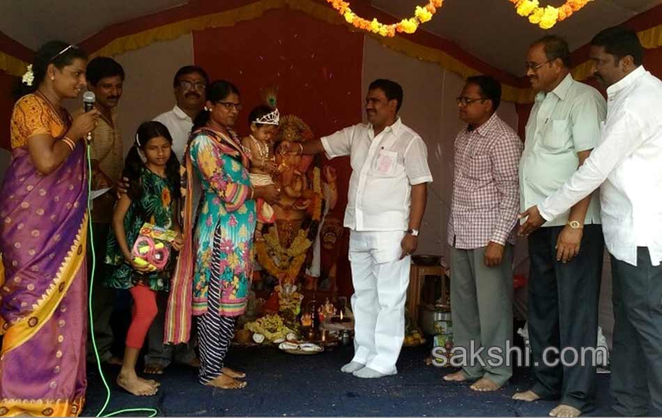 ganesh chaturthi celebrations in Ranga Reddy district on second day5