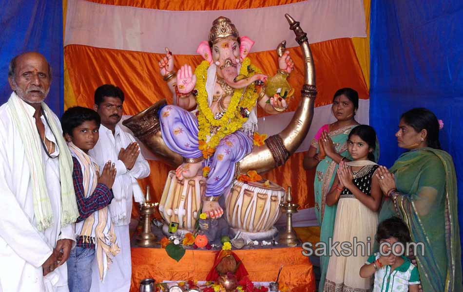 ganesh chaturthi celebrations in Ranga Reddy district on second day7