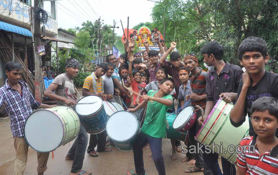 ganesh chaturthi celebrations in west godavari district onThird day8