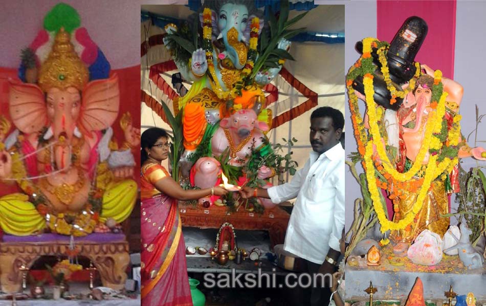 ganesh chaturthi celebrations in Mahbubnagar district on fourthday - Sakshi16