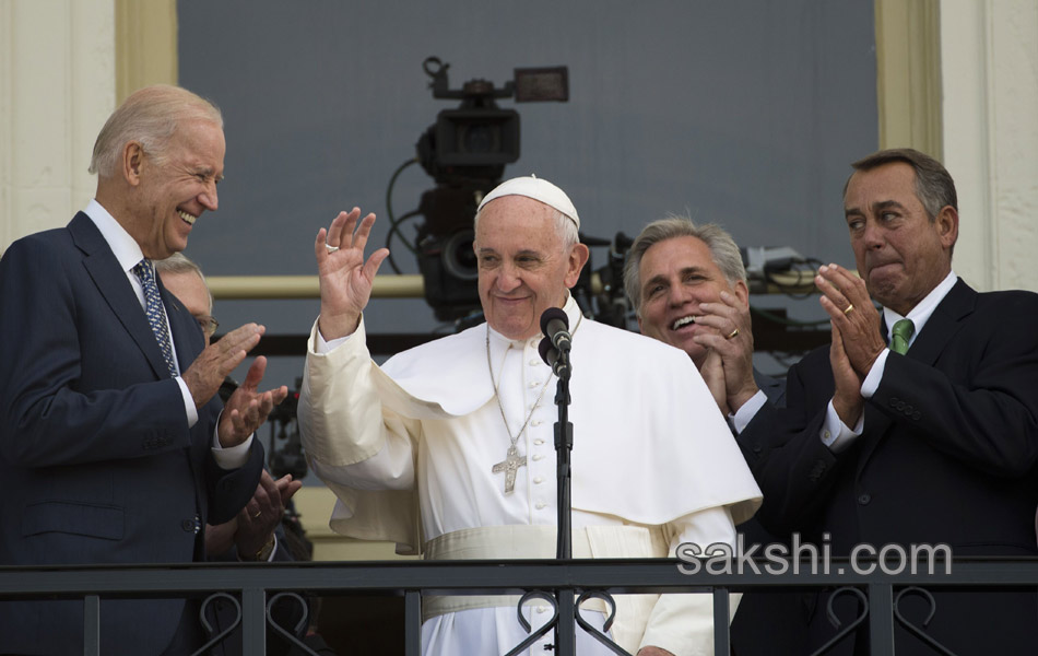 Pope Francis addresses a joint meeting of the US Congress - Sakshi4