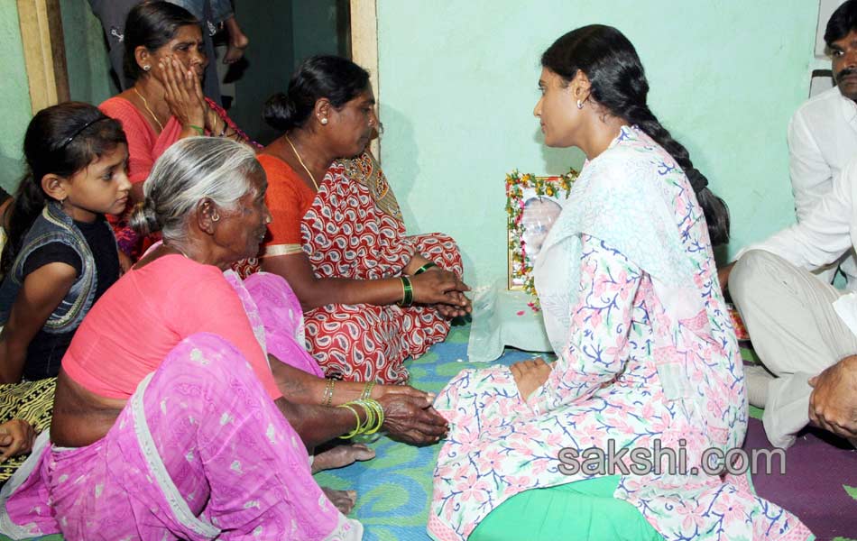 YS Sharmila Paramarsha Yatra in KareemNagar District  Day 21