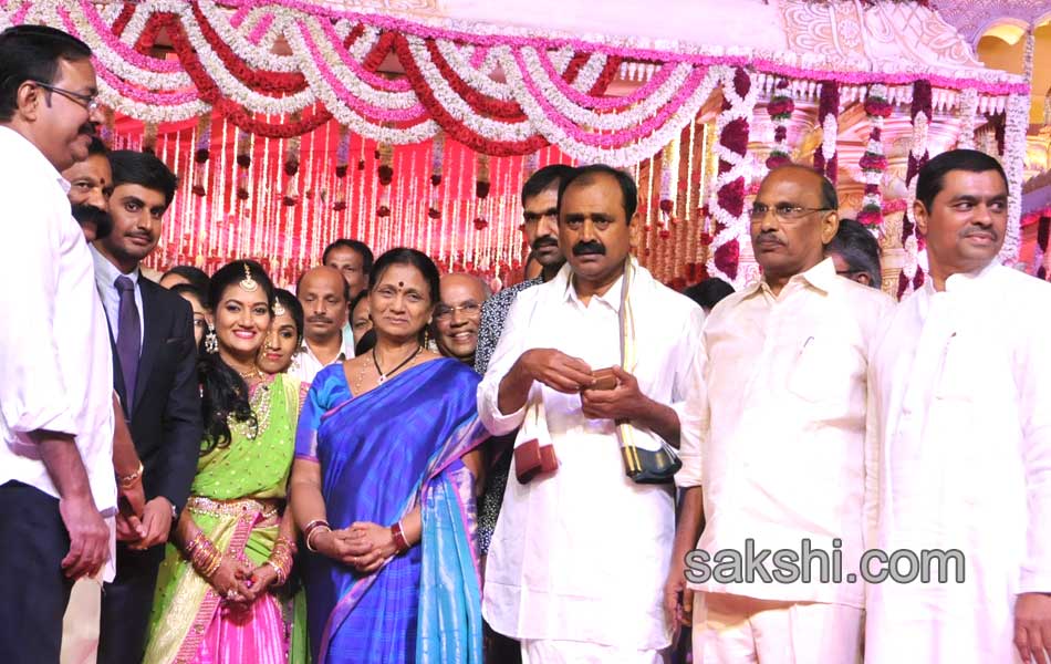 Bhumana Karunakar Reddy Son Abhinay Reddy Wedding Reception21