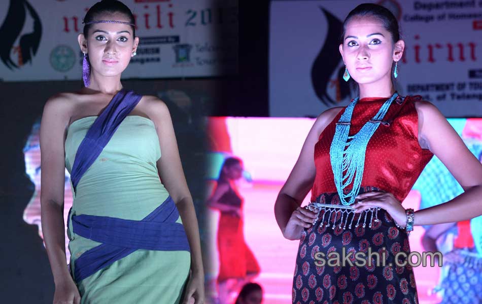 Models ramp in Fashion Show13