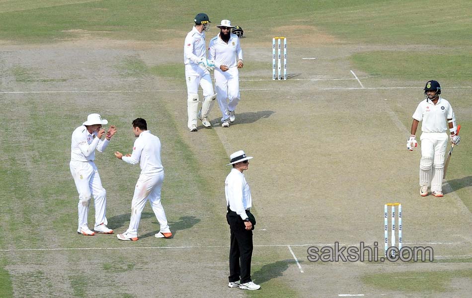 first Test match between India and South Africa at The Punjab Cricket8