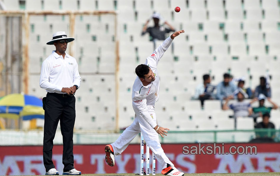 first Test match between India and South Africa at The Punjab Cricket10