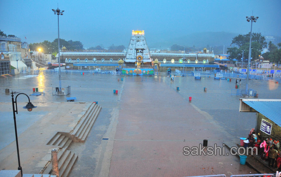 tirumala havy rain5