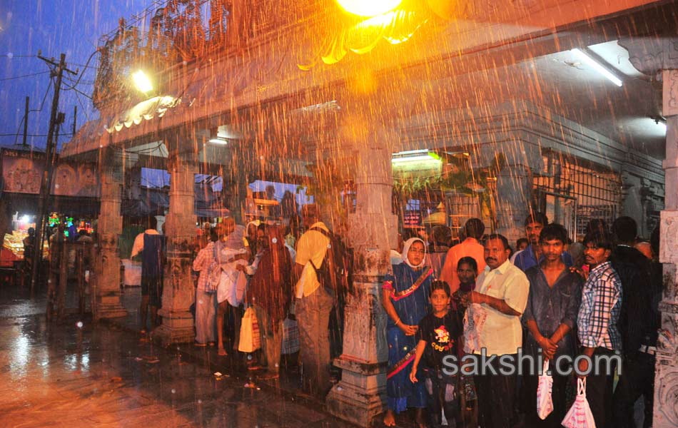 tirumala havy rain14