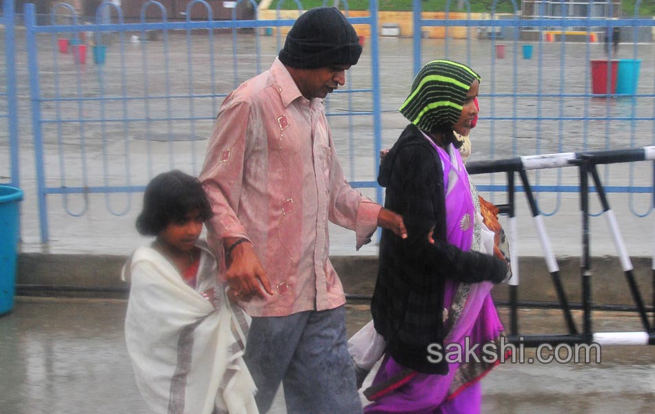 tirumala havy rain18