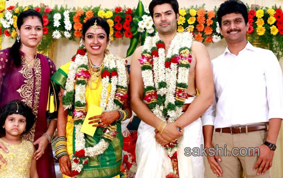 Ganesh Venkatraman Nisha Krishnan wedding reception1