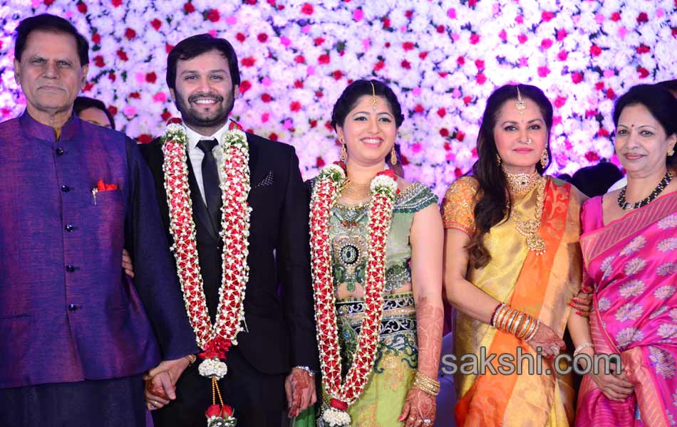 Jaya Prada son wedding party - Sakshi15