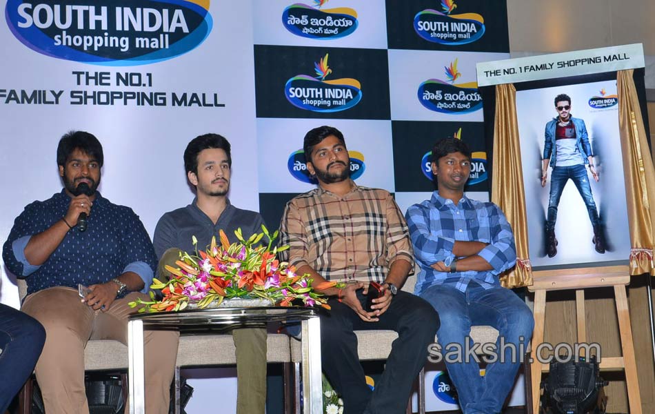 Akhil as South India Shopping Mall Brand Ambassador7