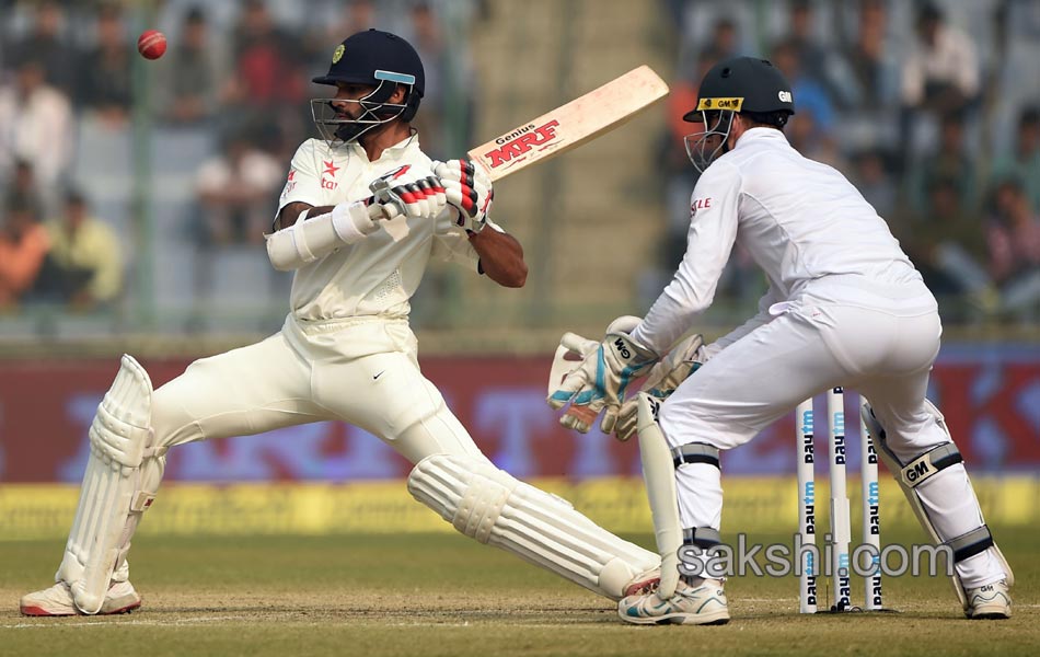 Test cricket match between India and South Africa17