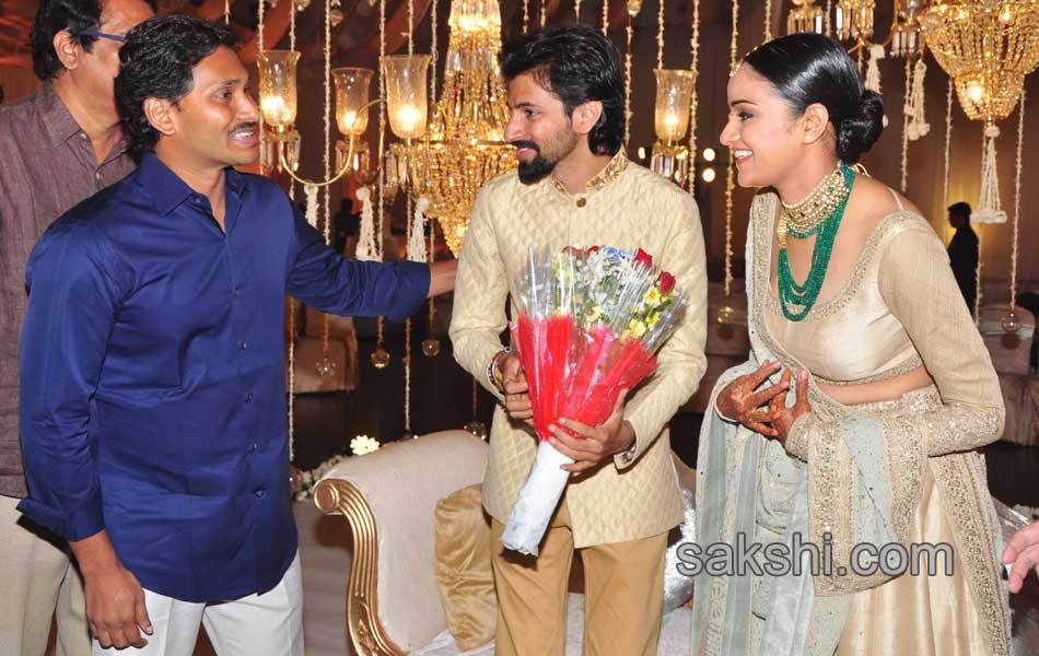 Film producer Aswini Dutts daughter Wedding Reception - Sakshi5