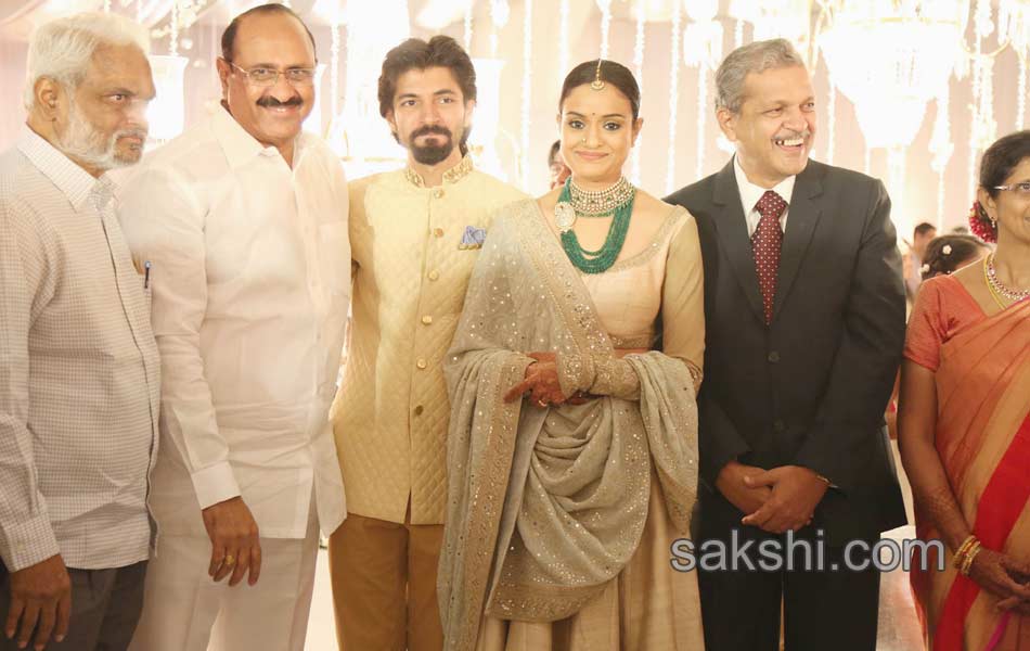 Film producer Aswini Dutts daughter Wedding Reception - Sakshi8