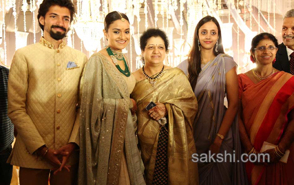 Film producer Aswini Dutts daughter Wedding Reception - Sakshi20