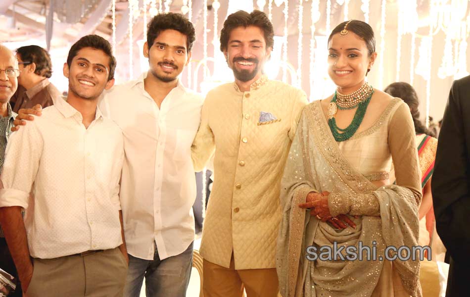 Film producer Aswini Dutts daughter Wedding Reception - Sakshi21