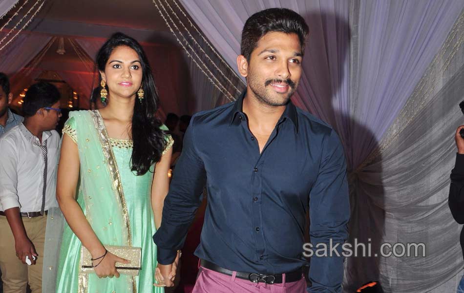 Film producer Aswini Dutts daughter Wedding Reception - Sakshi35