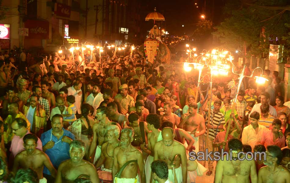 Gajarohanam in Srinagar Colony Ayyappa Temple3