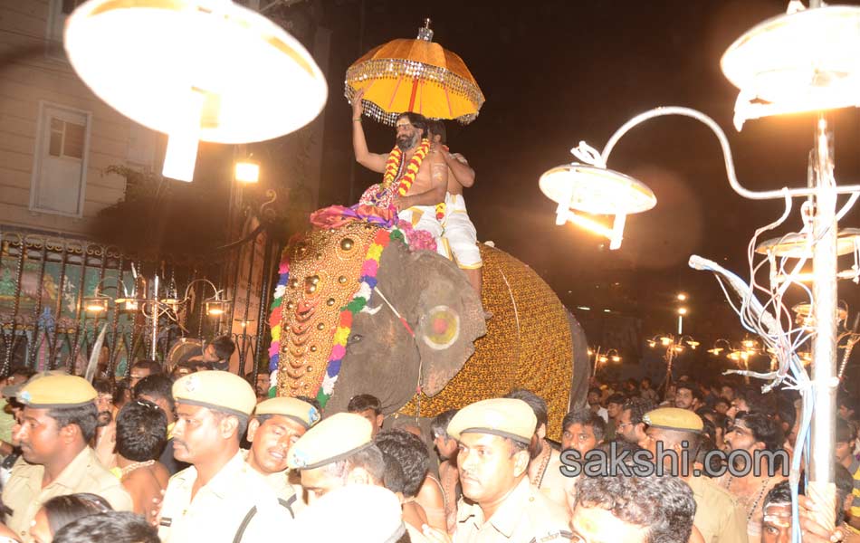 Gajarohanam in Srinagar Colony Ayyappa Temple7