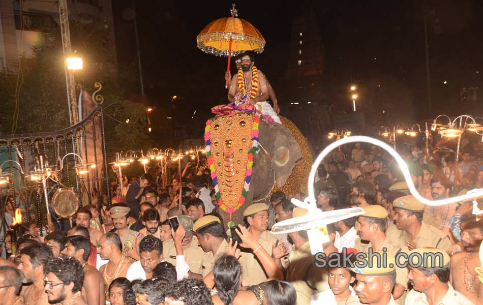 Gajarohanam in Srinagar Colony Ayyappa Temple8