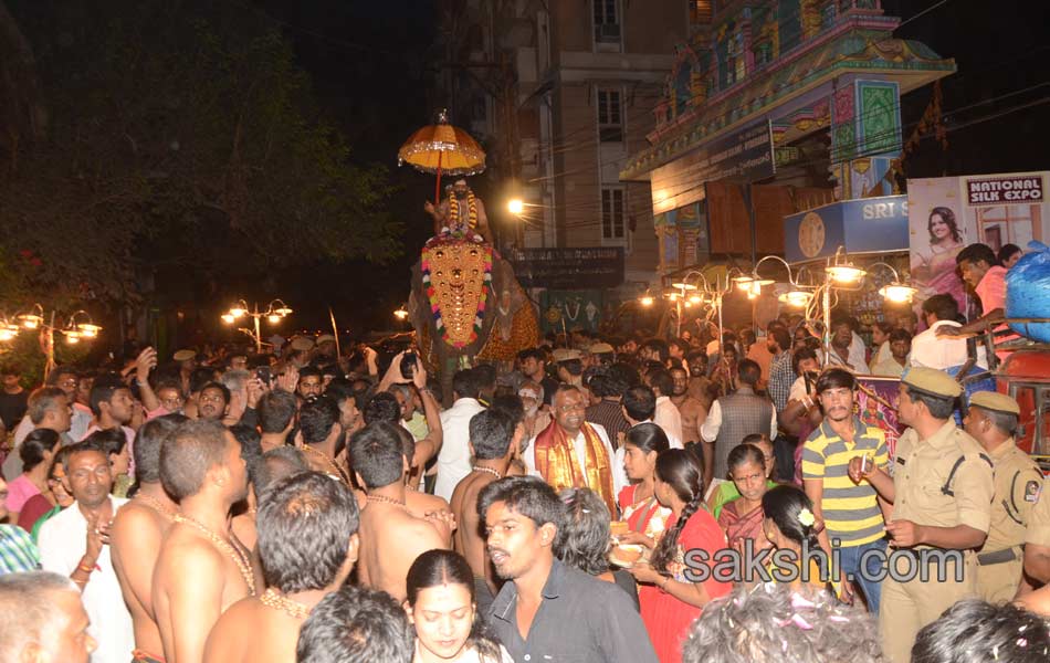 Gajarohanam in Srinagar Colony Ayyappa Temple10