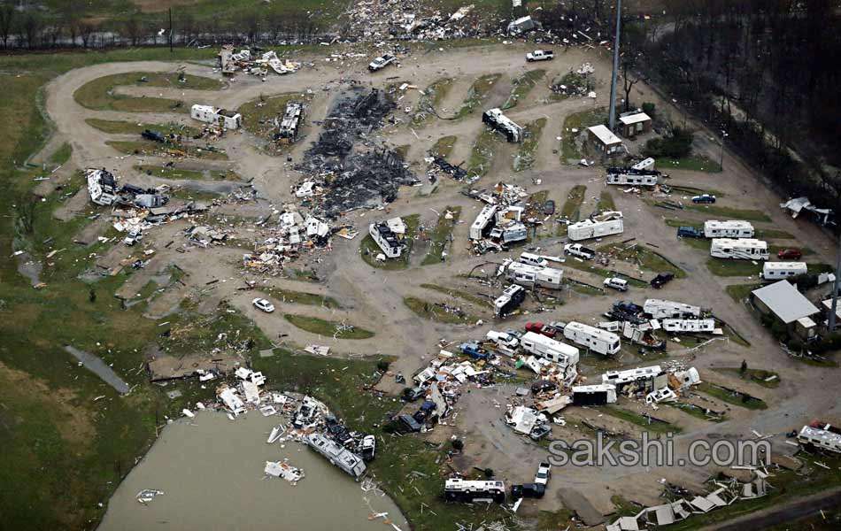 tornado in Garland - Sakshi3