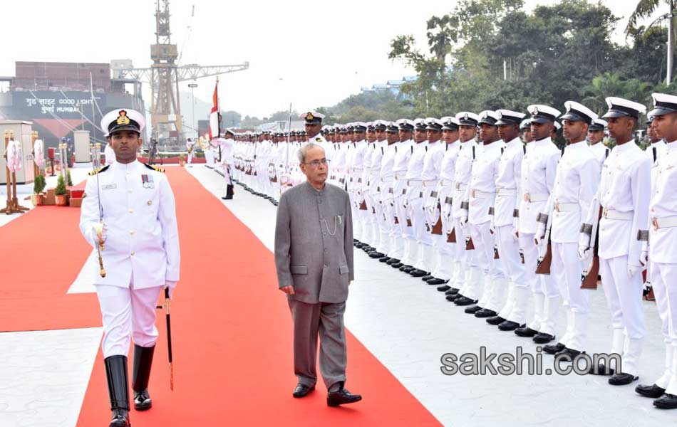 Pranab Modi to take part in International Fleet Review - Sakshi7