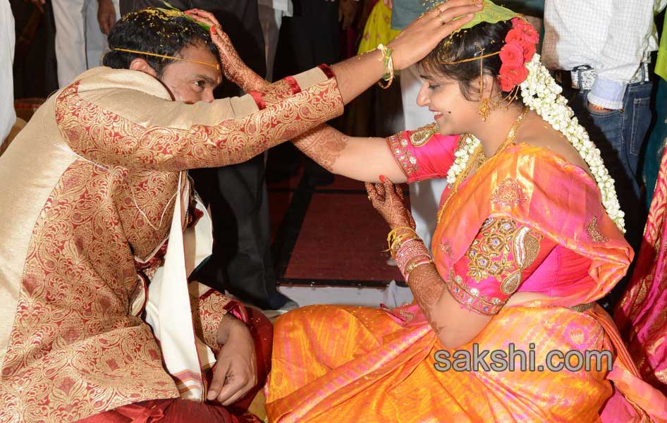 Director KVasi daughter deepthi wedding ceremony13