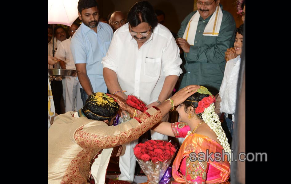 Director KVasi daughter deepthi wedding ceremony14