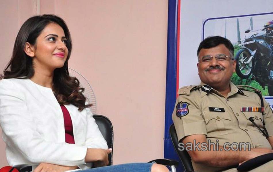 Rakul Preet Singh at Traffic Training Institute10