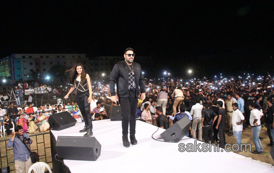 Rapper BADSHAH at st Marys Group of College - Sakshi2