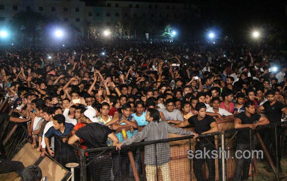 Rapper BADSHAH at st Marys Group of College - Sakshi7