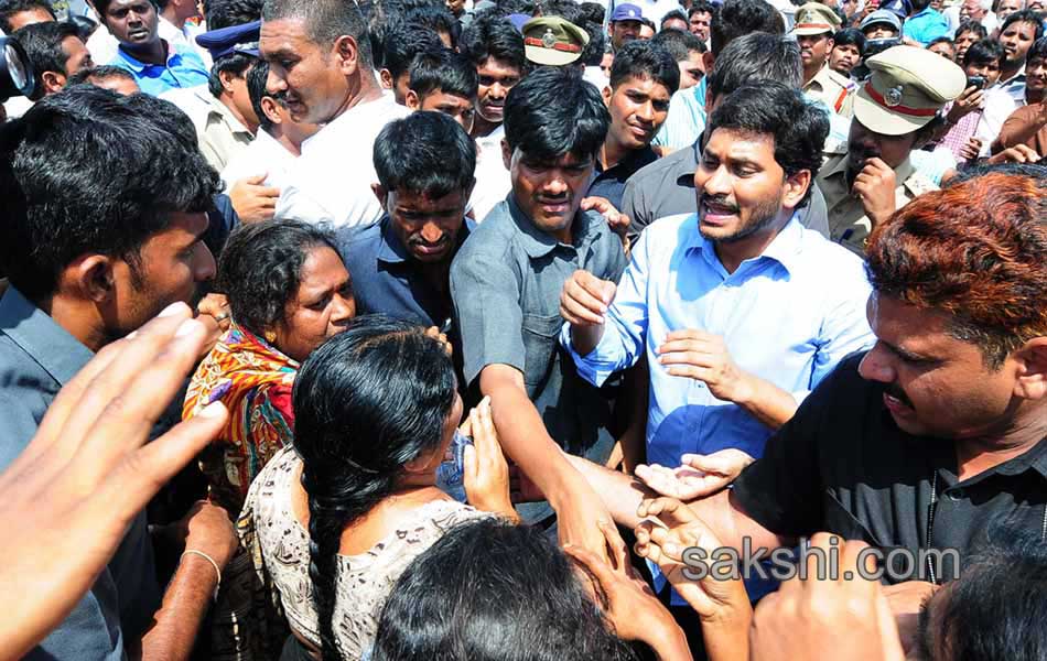 YS Jagan to console Lakshmipuram wall collapse victims families - Sakshi8