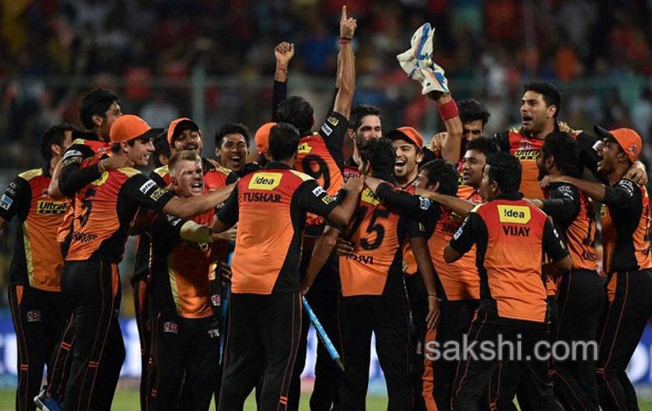 Sunrisers win first IPL title by 8 runs25