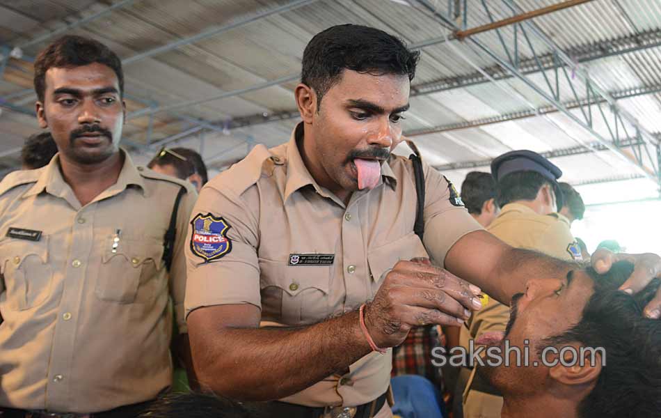 Thousands of asthma patients take fish prasadam in Hyderabad14