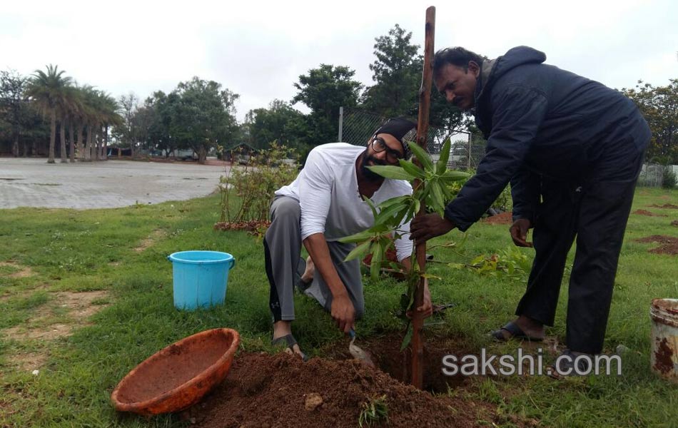 tollywood actors and actresses participate in telangana haritha haaram - Sakshi4