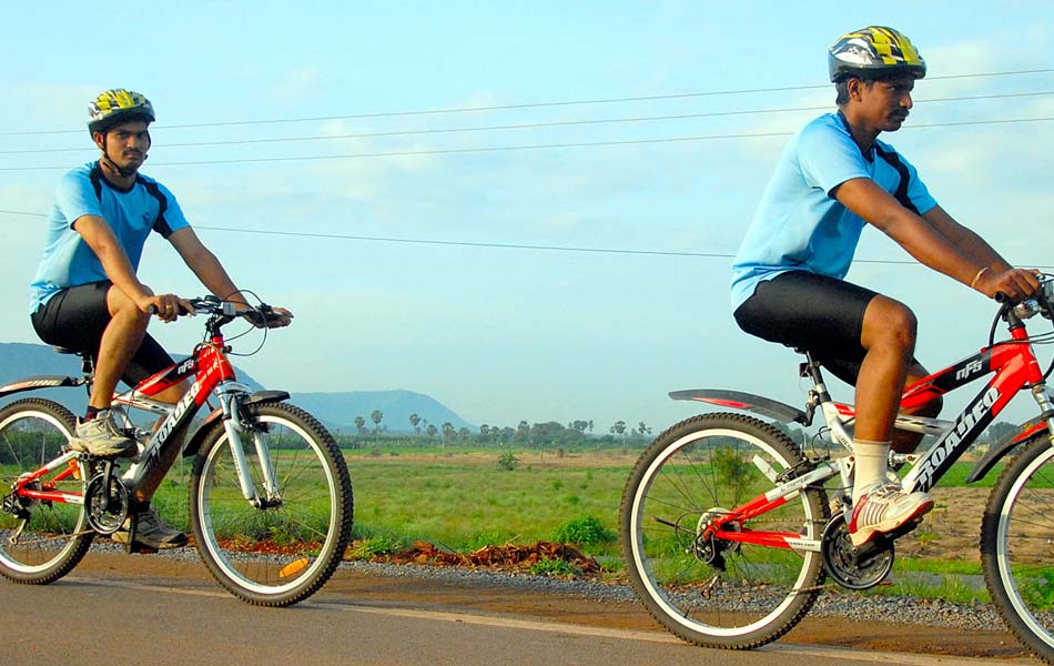 cycle ride - Sakshi8