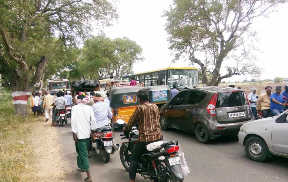 Devotees rush at puskara villages7